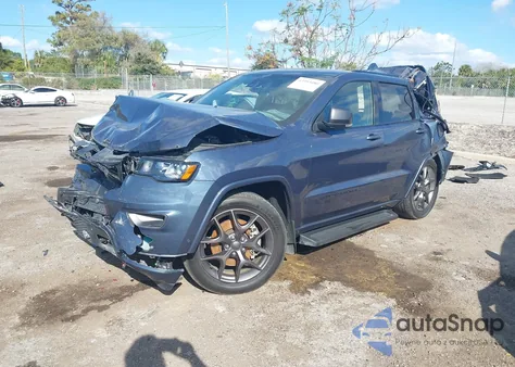 2021 Jeep Grand Cherokee 80Th Anniversary 4X4 z USA, uszkodzony, nr VIN 1C4RJFBG9MC838873